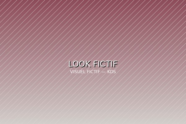 Visuel fictif d'un look onglerie